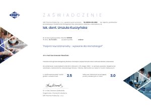 Pacjent neuroróżnorodny - wyznanie dla stomatologa-Urszula Kuczyńska