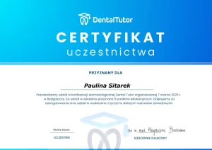 certyfikat