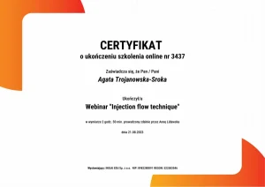 certyfikat ukończenia